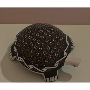 Mata Ortiz Pottery Martha Hernandez Turtle Paquime Casas Grande Folk Art Mexico